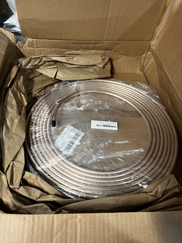 Photo 2 of The Stop Shop 5/16" (.312") Copper Nickel Roll / Coil of Fuel or Transmission Line - 25 ft. 25 Feet