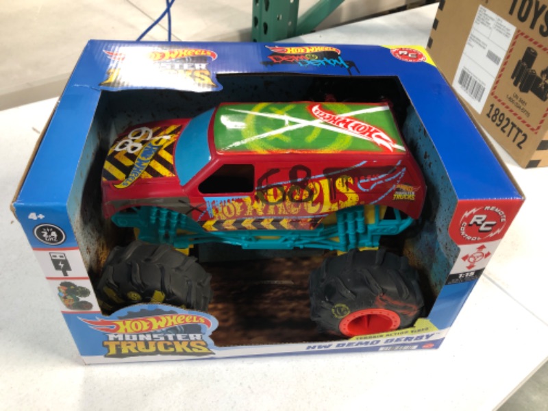 Photo 2 of ?Hot Wheels RC Monster Trucks 1:15 Scale HW Demo Derby - SEEMS NEW