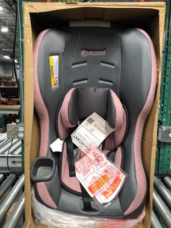 Photo 2 of Baby Trend Trooper 3-in-1 Convertible Car Seat, Cassis Pink