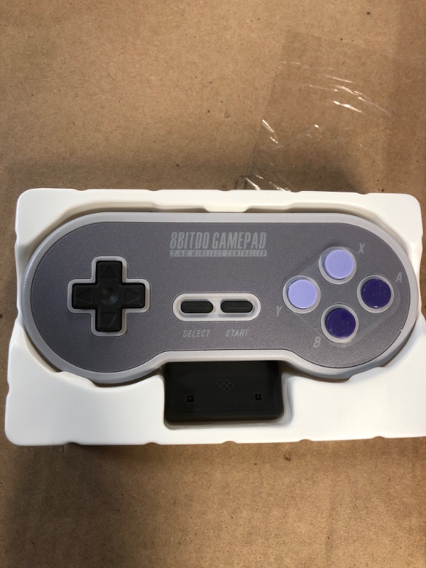 Photo 2 of 8Bitdo SN30 2.4G Wireless Gamepad for Original SNES/SFC (SN Edition) - Super NES for PC