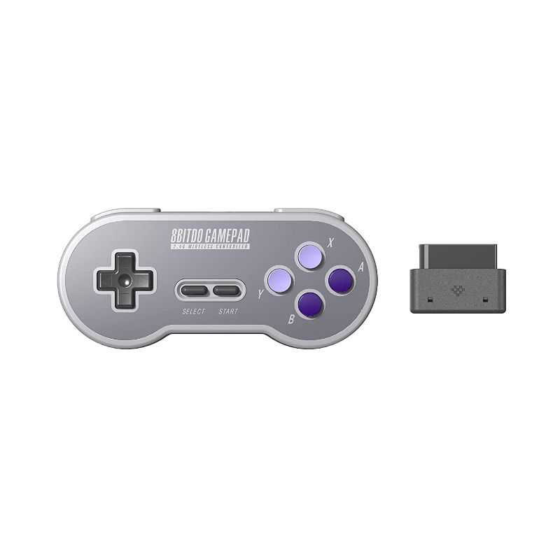 Photo 1 of 8Bitdo SN30 2.4G Wireless Gamepad for Original SNES/SFC (SN Edition) - Super NES for PC