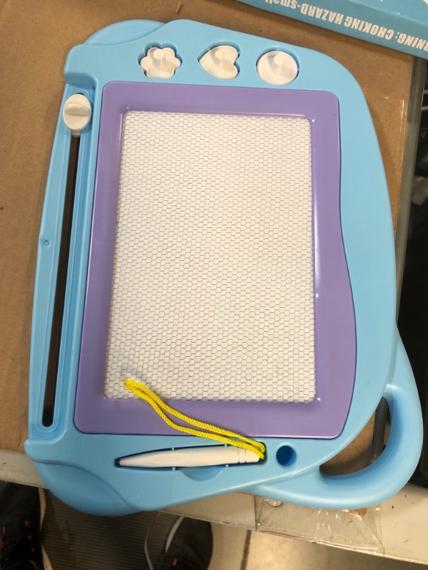 Photo 1 of AiTuiTui Magnetic Drawing Board Mini Travel Doodle,  Skyblue