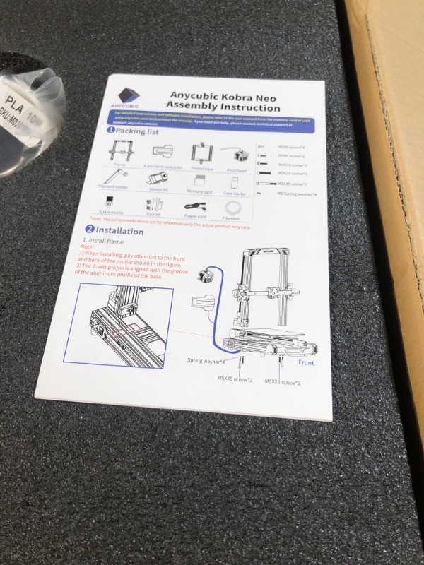 Photo 4 of Anycubic 3D Printer Kobra Neo, Auto Leveling 3D Printers 