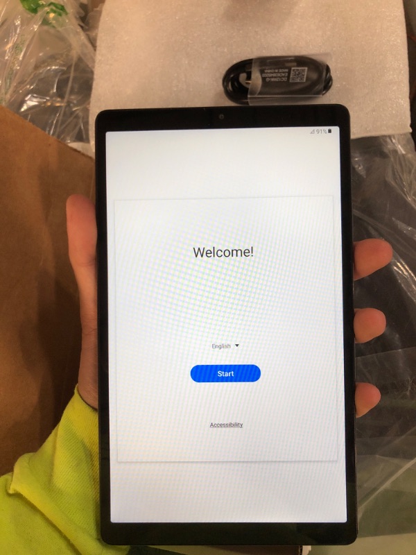 Photo 4 of Samsung Electronics Galaxy Tab A Lite 8.7", 32GB, Dark Gray (LTE T-Mobile & WiFi) - SM-T227UZAAXAU (2021) US Model & Warranty (Renewed)    