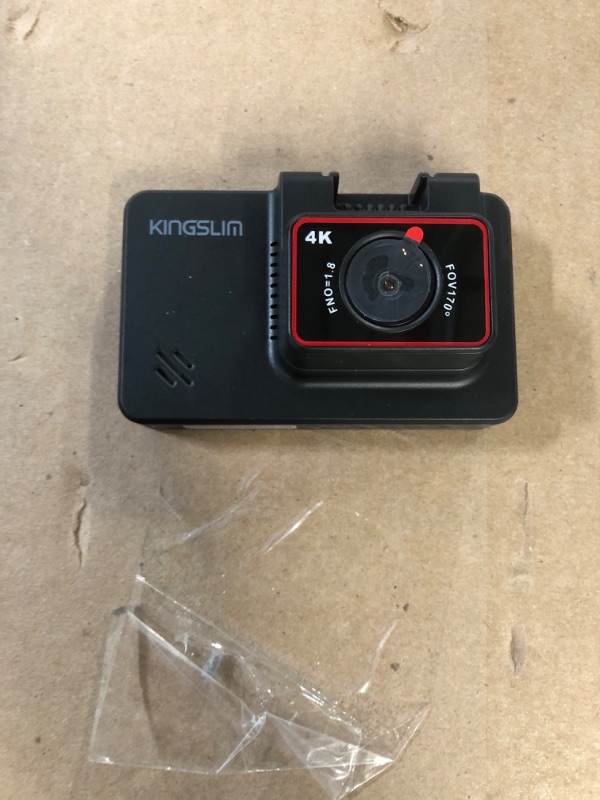 Photo 3 of Kingslim 4K Dual Dash Cam with Built-in WiFi GPS, Front 4K/2.5K Rear 1080P 3 IPS Touchscreen 170