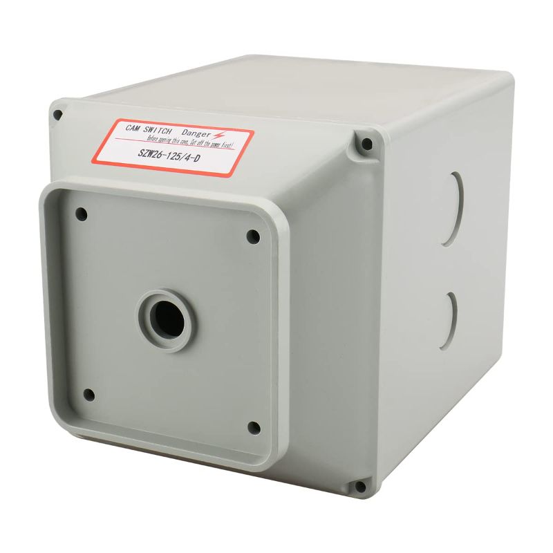 Photo 1 of Baomain Baomain Master Switch Exterior Box LW28-125/4 Work for 660V 125A Universal Rotary Changeover Cam Switch
