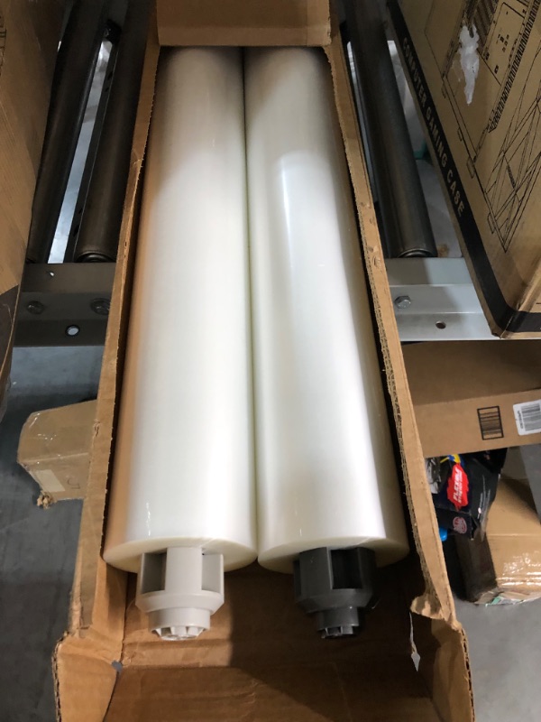 Photo 2 of GBC Thermal Laminating Film, Rolls, Nap I, Ultima 65 Ezload, 3 Mil, 25" x 250', 2 Pack (3000024EZ) 3.0mil-25"