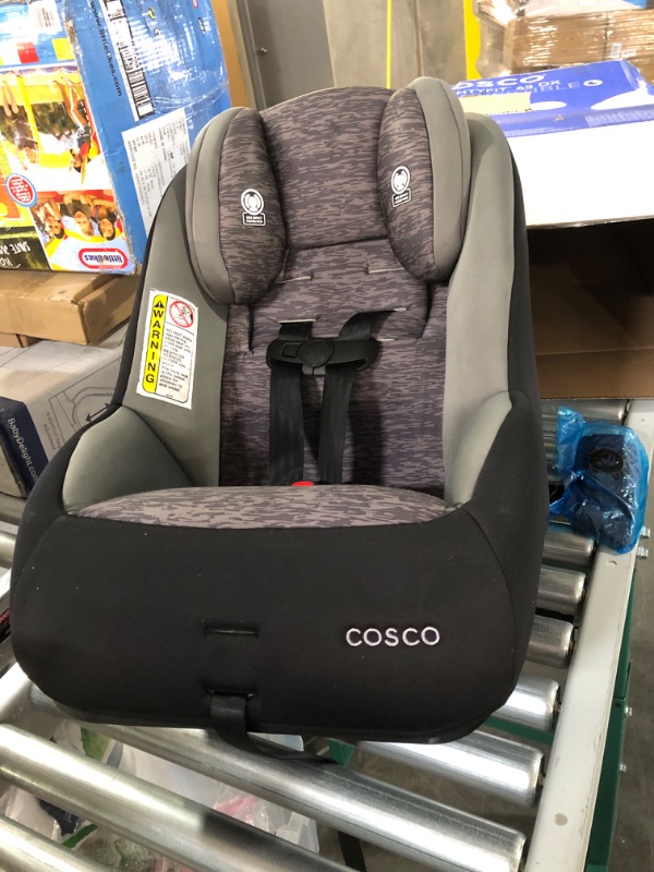 Photo 4 of Cosco Mighty Fit 65 DX Convertible Car Seat (Heather Onyx Gray)