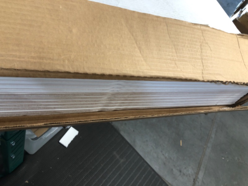 Photo 1 of 30" x 40" White Foam Board (3/16") - Pack of 25 30 x 40 25 Pack White