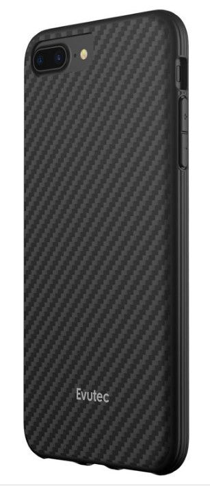 Photo 1 of Evutec iPhone 8 Plus/7 Plus/6s Plus/6 Plus Case Karbon With Vent Mount - Black

