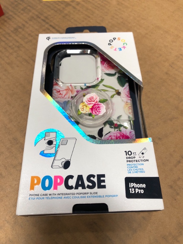 Photo 2 of PopSockets PopCase Apple iPhone 13 Pro PopGrip Slide Case

