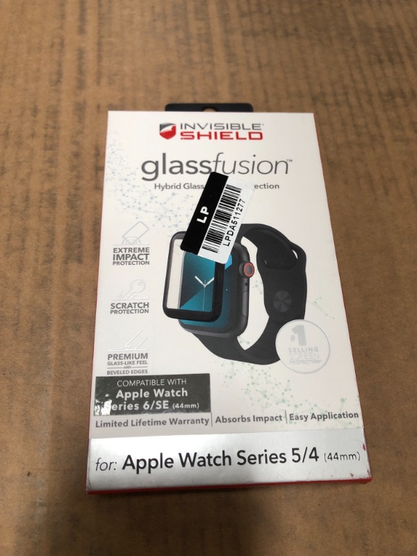 Photo 2 of ZAGG InvisibleShield-Glass Fusion Apple Watch Series 5/4 - 44mm

