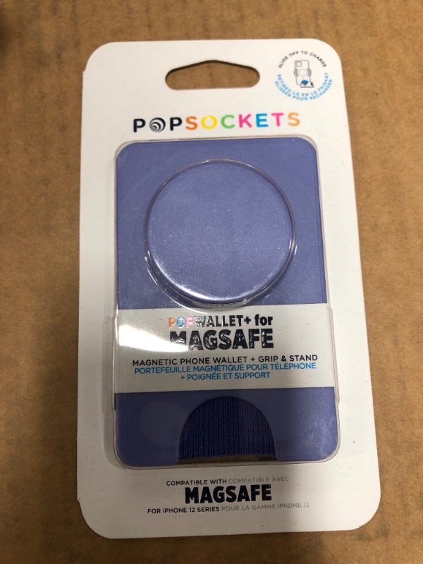 Photo 2 of PopSockets PopWallet with PopGrip Cell Phone Grip & Stand with MagSafe

