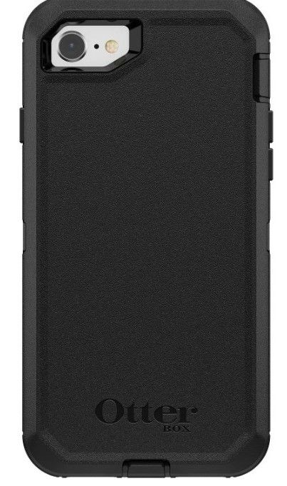 Photo 1 of OtterBox Apple iPhone SE (3rd/2nd generation)/8/7 Defender Case - Black

