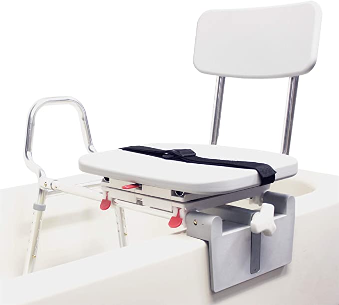 Photo 1 of EagleHealth Tub-Mount Swivel Sliding Bench 77762
