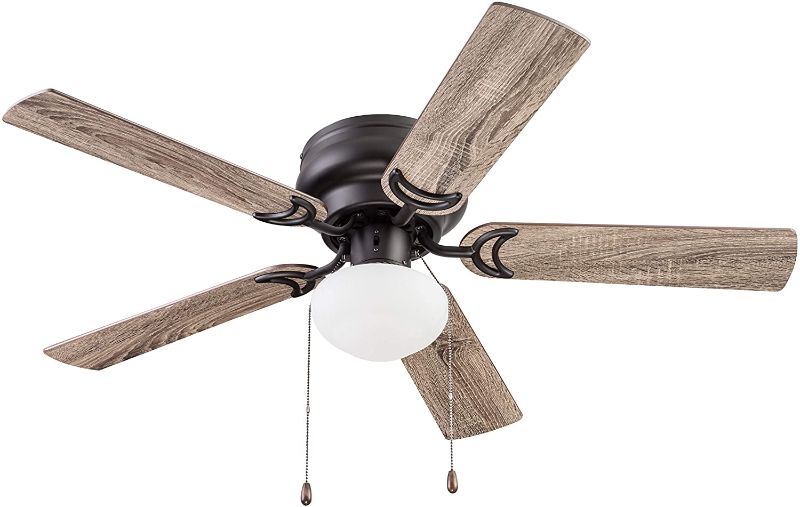 Photo 1 of **MISSING HARDWARE** Prominence Home 51584 Alvina Ceiling Fan, 44, Farmhouse Bronze
