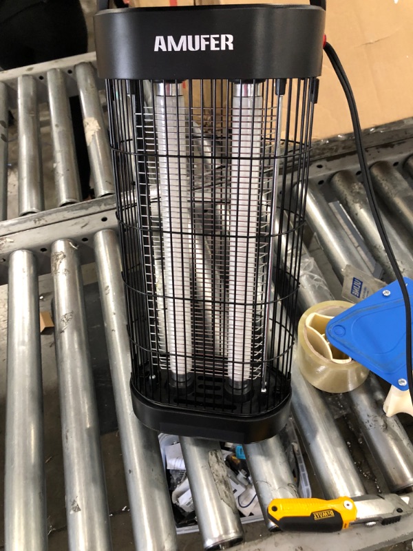 Photo 2 of ***DAMAGED***
AMUFER Bug Zapper Outdoor and Indoor Electric,Mosquito Zapper with 16W UV Light,4000V Powerful Electric Shock Mosquito Trap, Fly Zapper(Black)