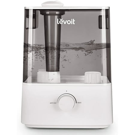 Photo 1 of *** LEAKS *** DAMAGED ***
Levoit Top Fill Humidifier Classic 300 6L for Large Rooms Cool Mist Ultrasonic Vaporizer for Plants Baby Cough with Essential Oil Tray Gray
