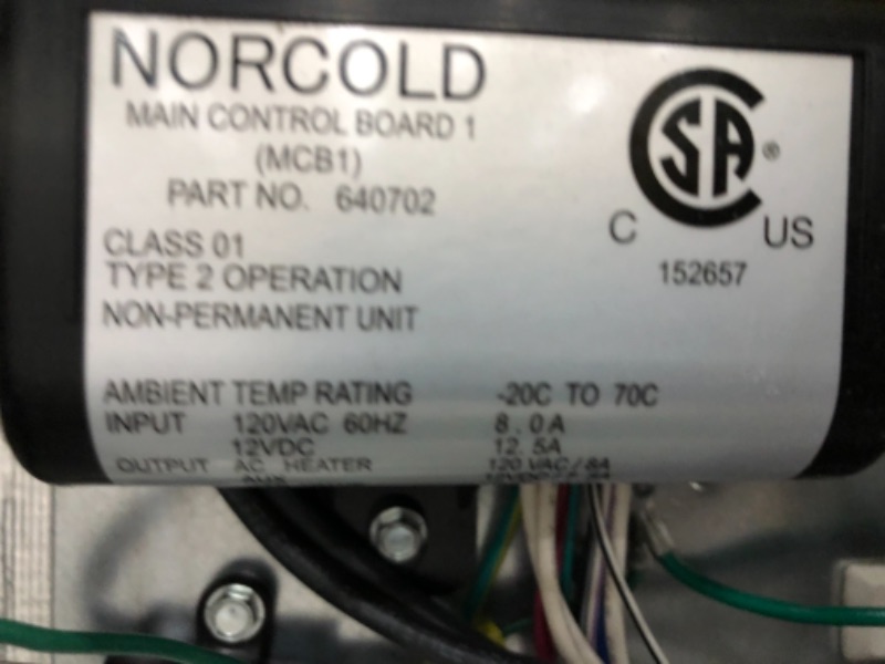 Photo 1 of NONFUNCTINAL-Norcold® Polar 7LX Refrigerator, 7 cu. ft. 2-way, Right Swing Door (NA7LXR)
