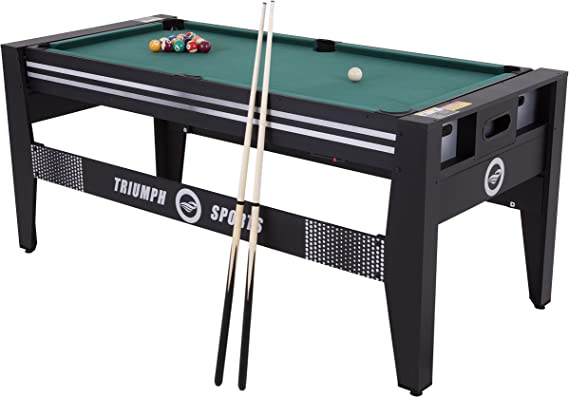 Photo 1 of PARTS ONLY-NONFUNCTIONAL-TRIUMPH SPORTS 72" 4 in 1 Multi-Game Swivel Table
