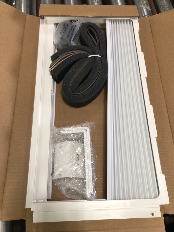 Photo 3 of LG 15,000 BTU Window Air Conditioner, Cools 800 Sq.Ft. (20' x 40' Room Size), Quiet Operation, Electronic Control with Remote, 3 Cooling & Fan Speeds, ENERGY STAR®, Auto Restart, 115V
