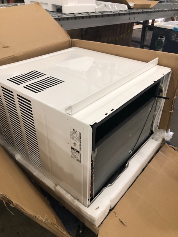 Photo 5 of LG 15,000 BTU Window Air Conditioner, Cools 800 Sq.Ft. (20' x 40' Room Size), Quiet Operation, Electronic Control with Remote, 3 Cooling & Fan Speeds, ENERGY STAR®, Auto Restart, 115V
