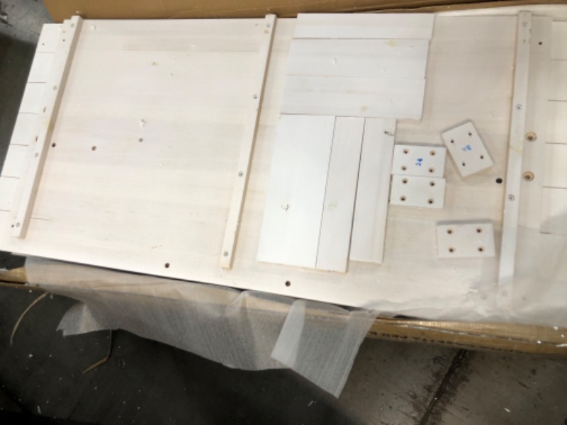 Photo 1 of incomplete, missing 2 boxes
KidKraft Modern Outdoor Wooden Playhouse with Picnic Table Mailbox & Outdoor Grill White
