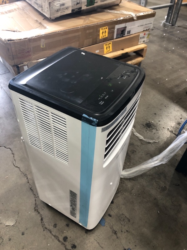 Photo 1 of Frigidaire Portable Room Air Conditioner, 8,000 BTU with Dehumidifier Mode, in White
