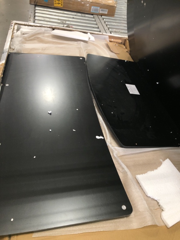 Photo 1 of OneSpace Regallo Expandable L Computer Desk, Black
