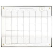 Photo 1 of 20"x16" Glass Dry Erase Calendar - Sugar Paper Essentials

