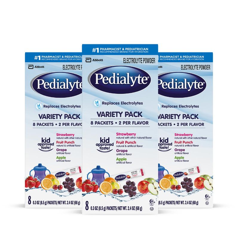 Photo 1 of **BEST BY NOV01 2023***
Pedialyte Flavor Varies Powder 9g Packet (Count 24)
