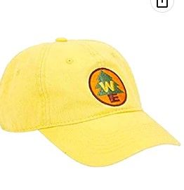 Photo 1 of Concept One Disney's Pixar Up Wilderness Explorer Cotton Adjustable Baseball Hat with Curved Brim, Yellow, One Size
