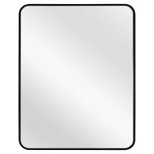 Photo 1 of 24" x 30" Rectangular Decorative Wall Mirror with Rounded Corners - Project 62™

