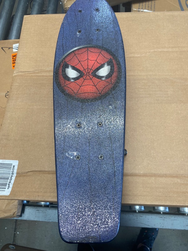 Photo 2 of Spider-Man Kids 21" Complete Skateboard - Spidey Eyes
