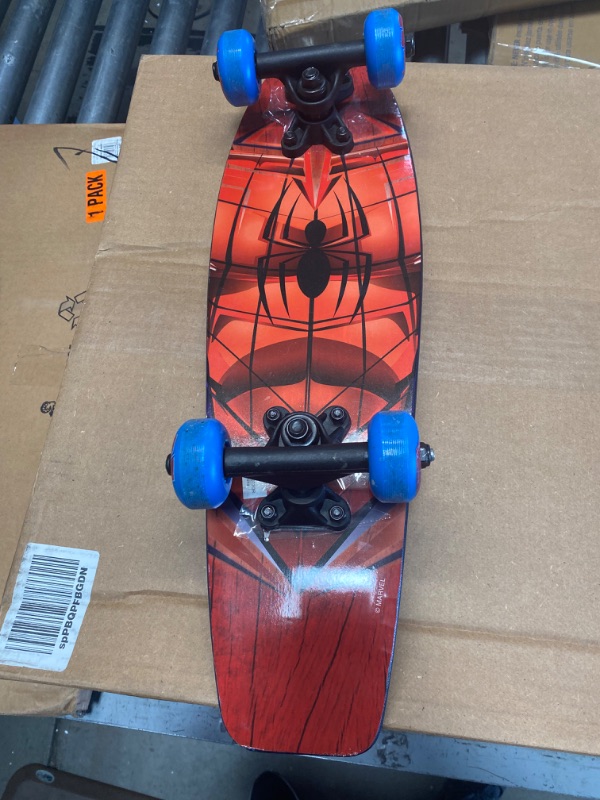 Photo 3 of Spider-Man Kids 21" Complete Skateboard - Spidey Eyes
