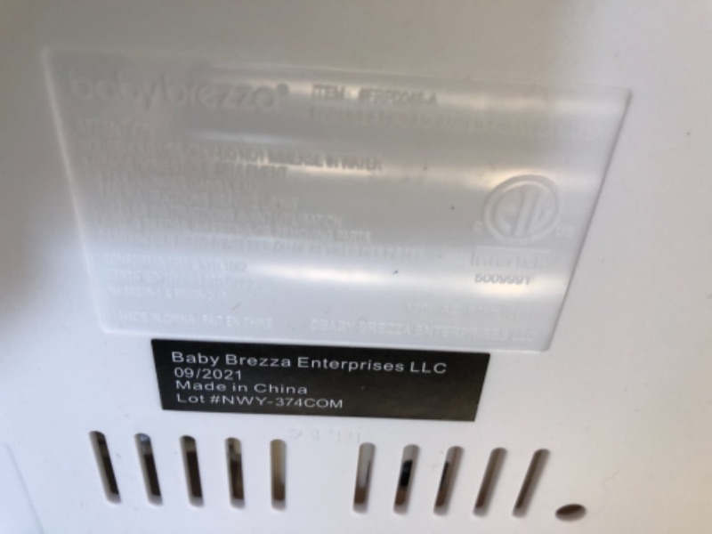 Photo 1 of New and Improved Baby Brezza Formula Pro Advanced Formula Dispenser Machine - Automatically Mix a Warm Formula Bottle Instantly - Easily Make Bottle with Automatic Powder Blending
