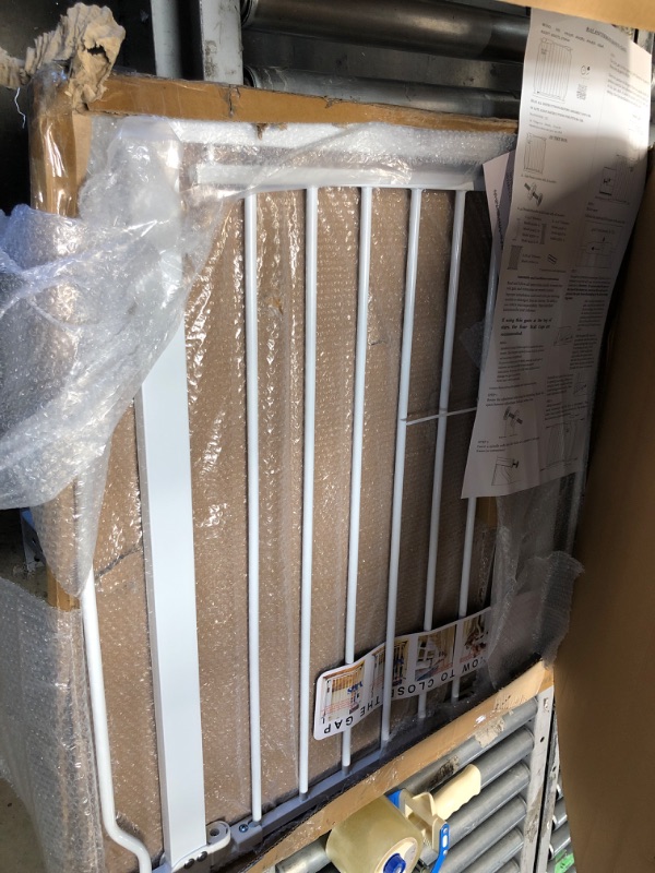 Photo 1 of BalanceFrom Easy Walk-Thru Safety Gate for Doorways and Stairways with Auto-Close/Hold-Open Features
