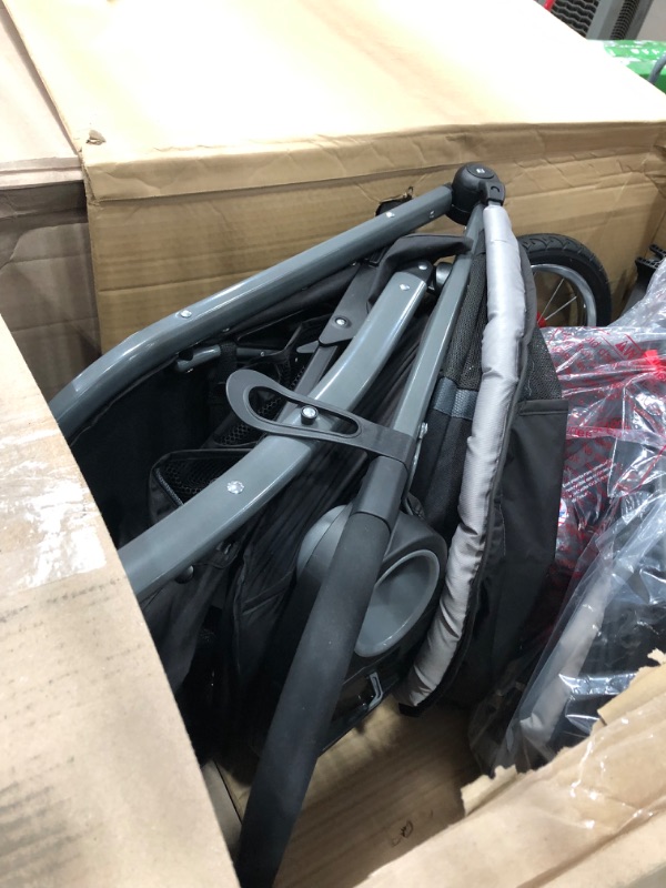 Photo 7 of **DAMAGED BOX**
Graco FastAction Fold Jogger Travel System | Includes the FastAction Fold Jogging Stroller and SnugRide 35 Infant Car Seat, Gotham
