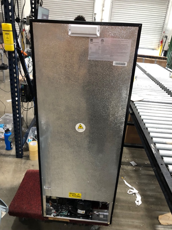 Photo 7 of **DOOR IS LOOSE AND MINOR DAMAGE**
RCA RFRF695 6.5 Cubic Foot Deep Small Mini Adjustable Upright Freezer, Silver
