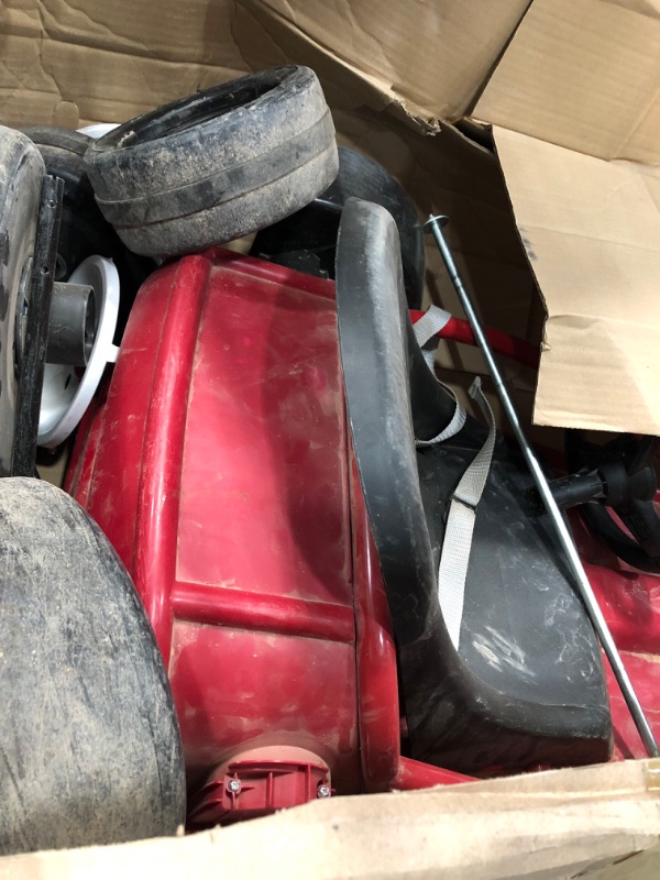 Photo 9 of **used-dirty-needs assembly**
Radio Flyer Ultimate Go-Kart, 24 Volt Outdoor Ride On Toy | Ages 3-8 | 940Z Model , Red
