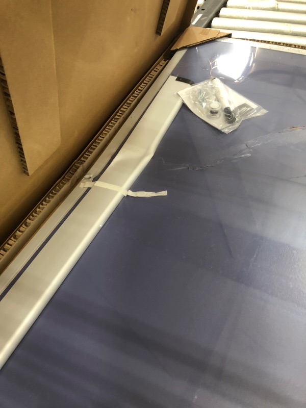 Photo 9 of **major damage-Bent**
Amazon Basics Combo Magnetic Whiteboard Dry Erase Board/Cork Board 35" x 47"
