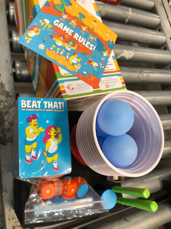 Photo 2 of Beat That! Game and Household Objects Expansion Bundle [Family Party Game for Kids & Adults]
