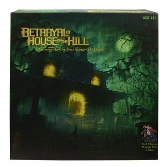 Photo 1 of Avalon Hill Betrayal at House on the Hill Second Edition Cooperative Board Game
