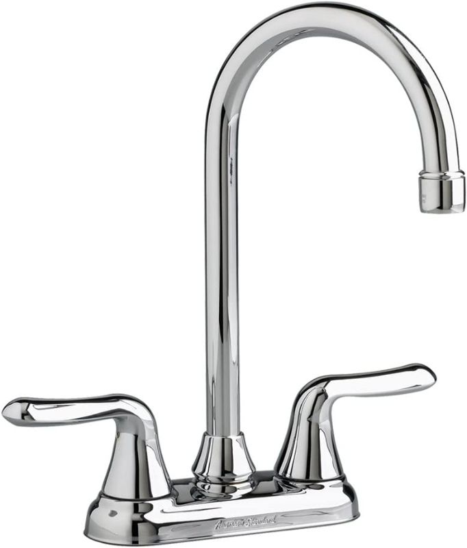 Photo 1 of American Standard Colony Soft 2-Handle Bar Faucet with 1.5 gpm in Polished Chrome