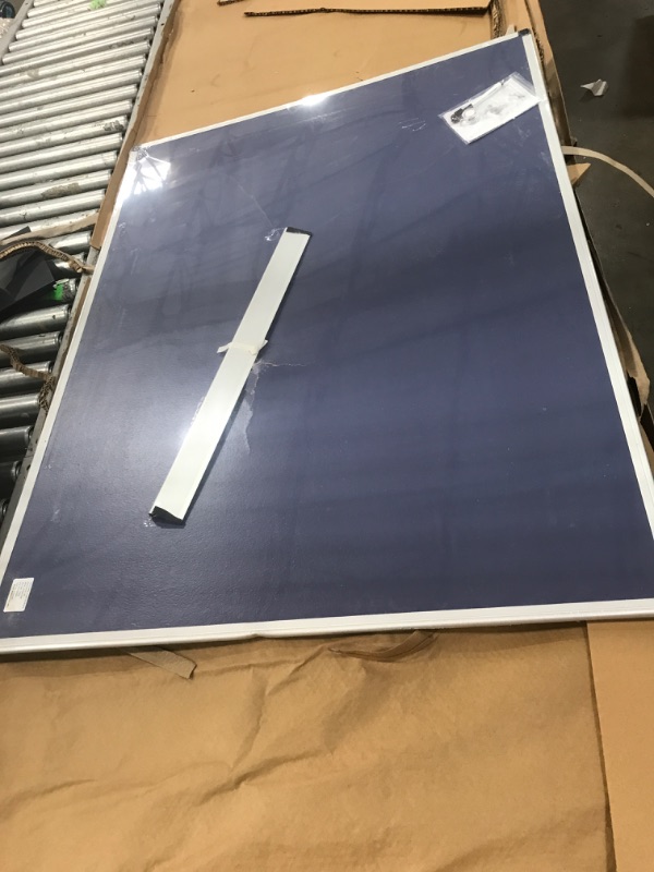 Photo 2 of **DAMAGED** Amazon Basics Magnetic Dry Erase White Board, 35 x 47-Inch Whiteboard - Silver Aluminum Frame
