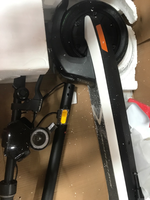 Photo 4 of **DAMAGED* NON FUNCTIONAL** NIU KQi2 Pro Electric Scooter 300W Power 25 Miles Long Range Max Speed 17.4MPH Portable Foldable Commuting
