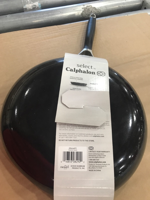 Photo 3 of **BENT CORNER* Select by Calphalon 10" Oil Infused Ceramic Fry Pan

