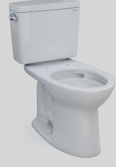Photo 1 of **MISSING PARTS**SEAT ONLY** TOTO  Drake Cotton Elongated Standard Height 2-piece Toilet 12-in Rough-In Size (Ada Compliant)
