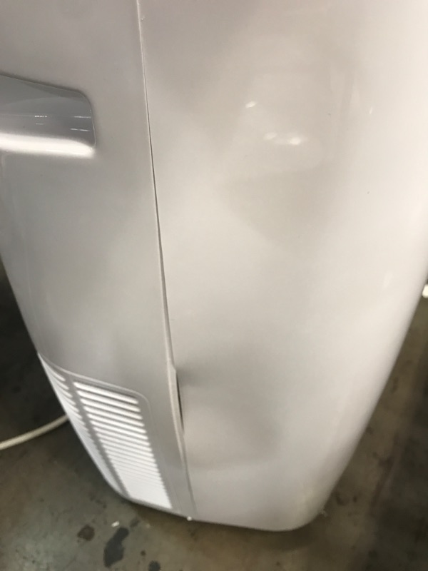 Photo 4 of **Minor Dent** 10,000 BTU; 6,000 BTU (SACC/CEC) Portable Air Conditioner with Double Motor, Dehumidifier and Remote, White