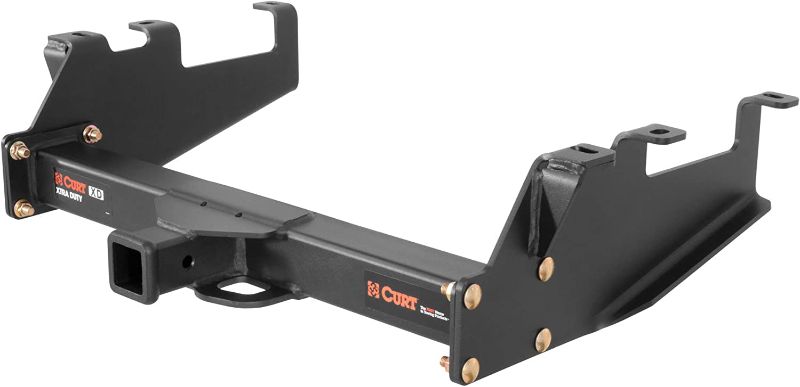 Photo 1 of **MISSING HARDWARE* CURT 15325 Xtra Duty Class 5 Trailer Hitch, 2-In Receiver, Compatible with Select Chevrolet, GMC C-Series, K-Series , black
